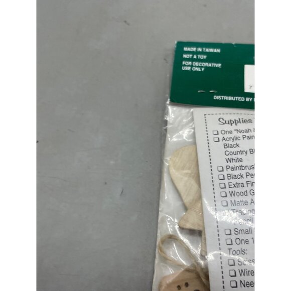 accent design wooden accents Noah & Co ADWK wooden craft kit READ NEW - Picture 7 of 7